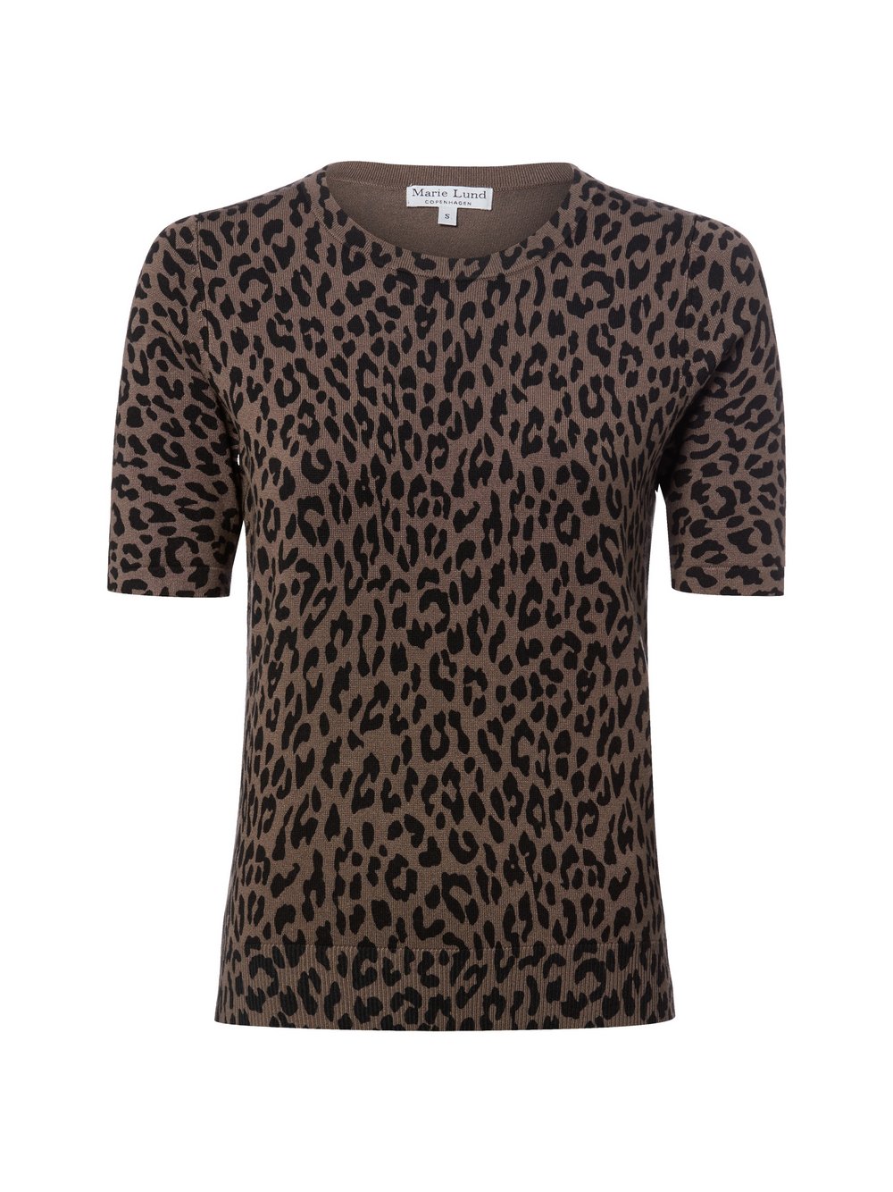 Marie Lund Strickpullover Damen Feinstrick mehrfarbig gemustert, XXXL