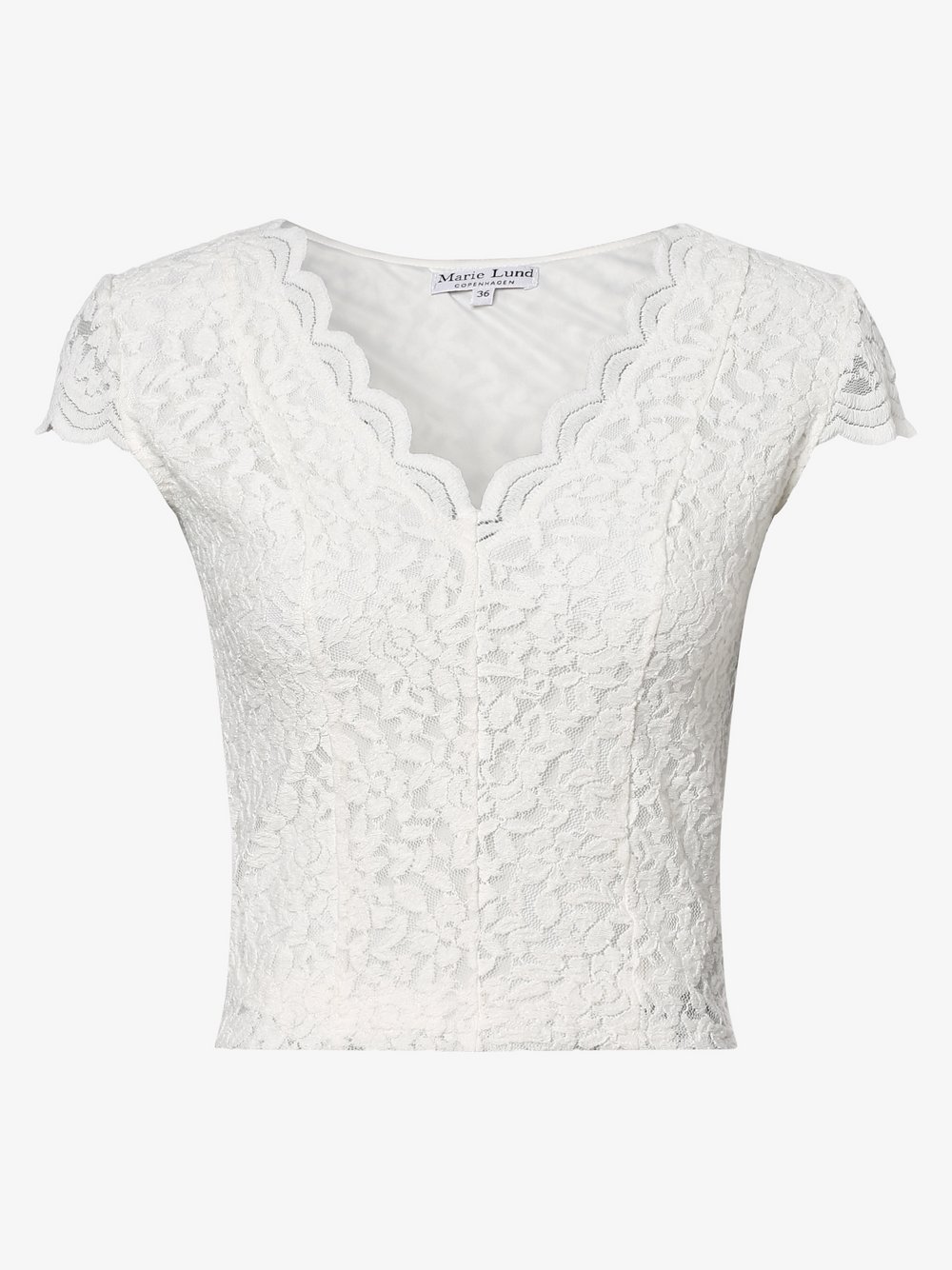 Marie Lund Top Damen weiß, 34