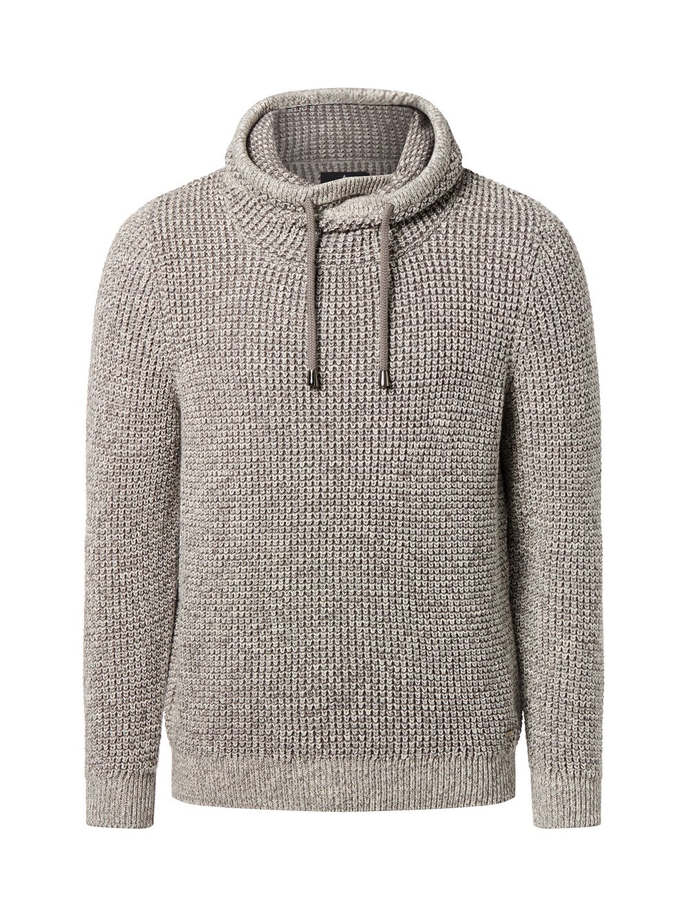 Thumbnail - Ragman Strickpullover Herren Baumwolle grau meliert, L