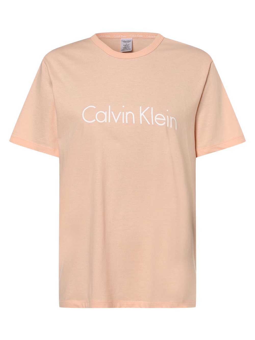 Calvin Klein - T-shirt damski, pomarańczowy|różowy
