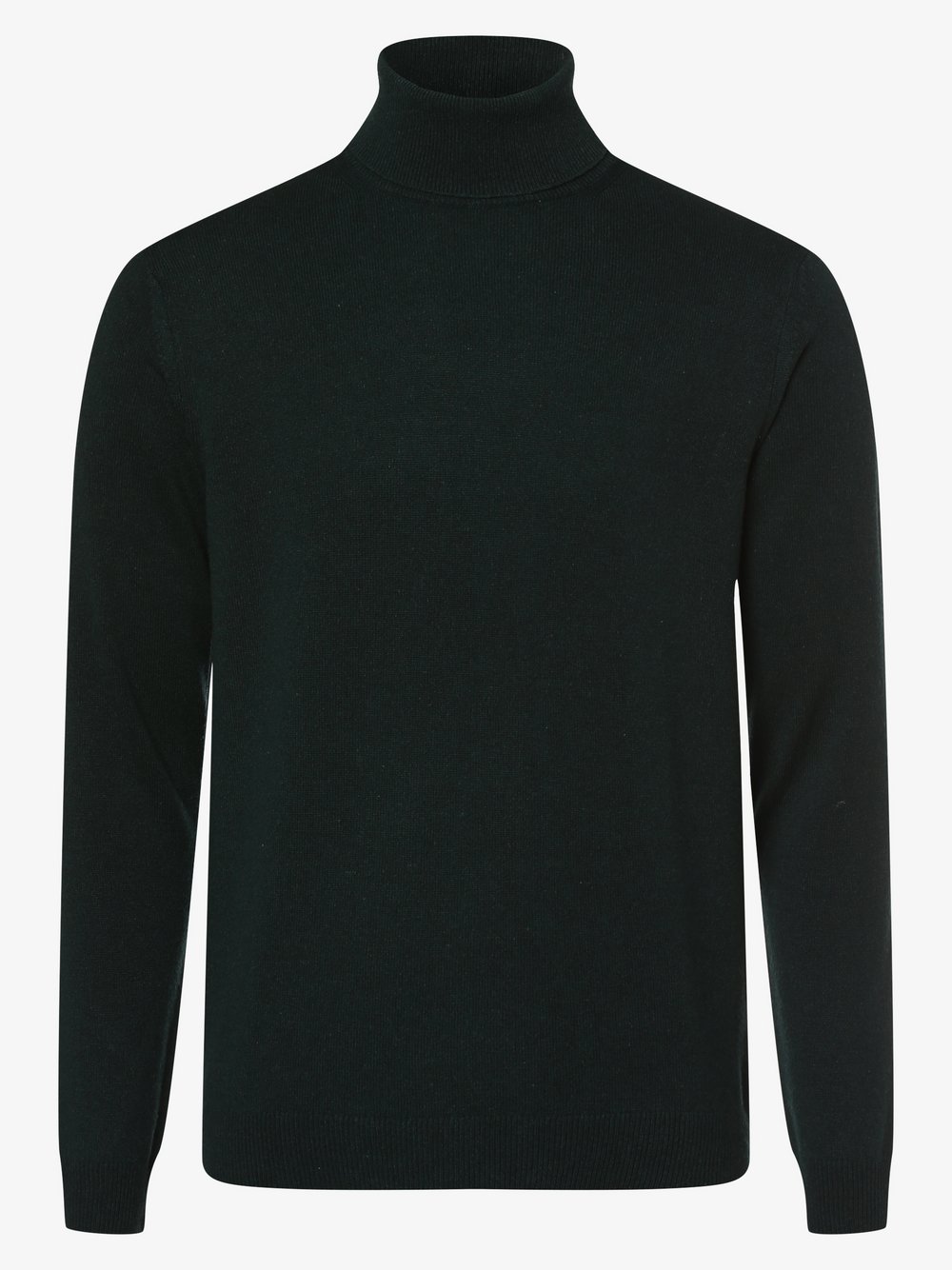 Finshley & Harding - Męski sweter z mieszanki kaszmiru i jedwabiu, zielony