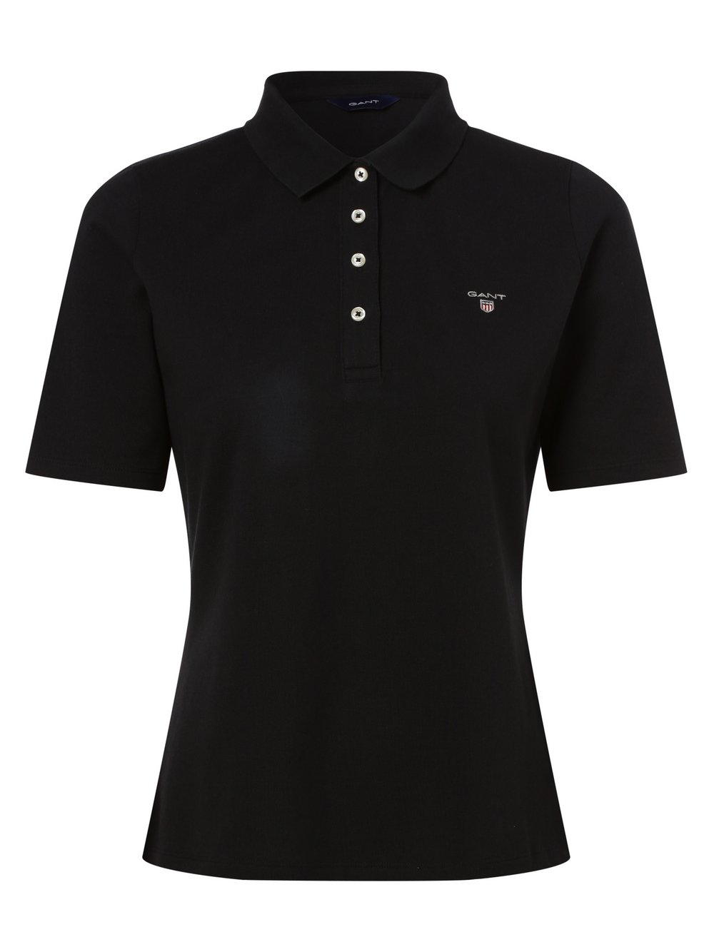 Gant - Damska koszulka polo, czarny