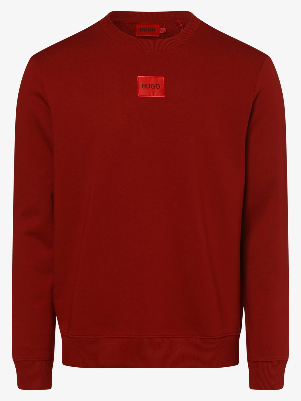 HUGO - Męska bluza nierozpinana – Diragol212, czerwony