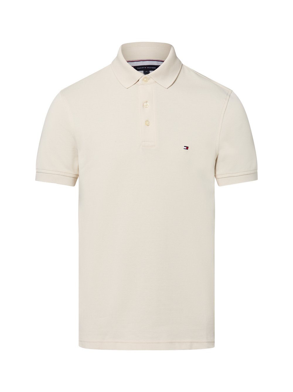 Tommy Hilfiger Poloshirt Herren Baumwolle beige, XL