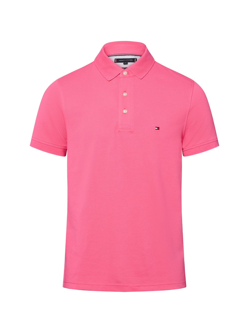 Tommy Hilfiger Poloshirt Herren Baumwolle pink, L