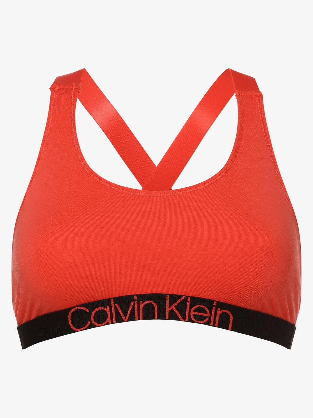 Calvin Klein - Gorset damski, pomarańczowy|czerwony