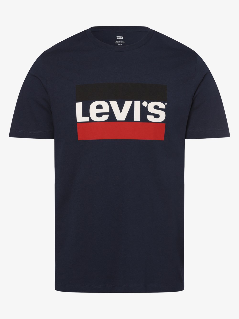 Levi's - T-shirt męski, niebieski
