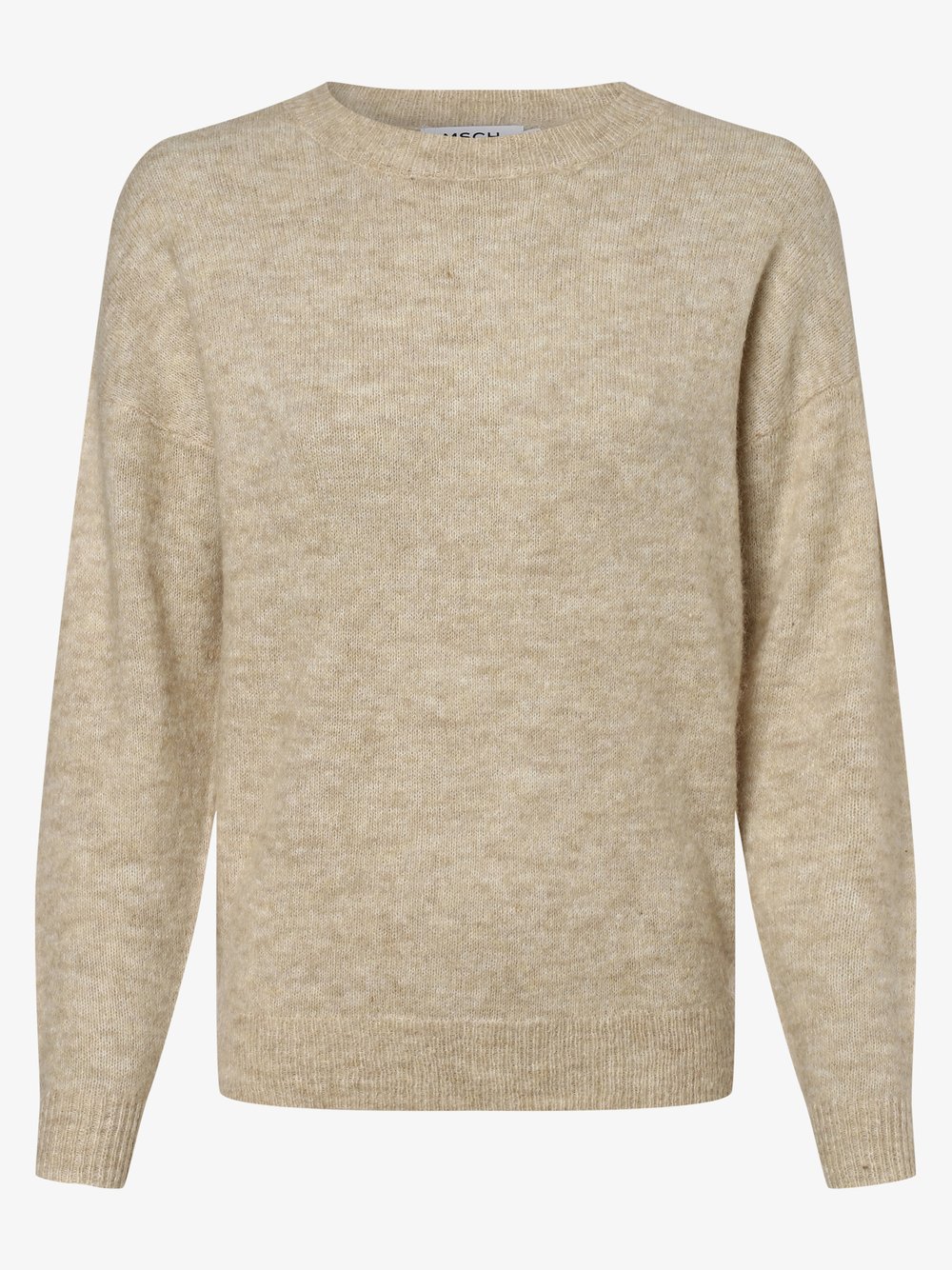 Msch Copenhagen Pullover mit Mohair-Anteil Damen Wolle beige, L/XL