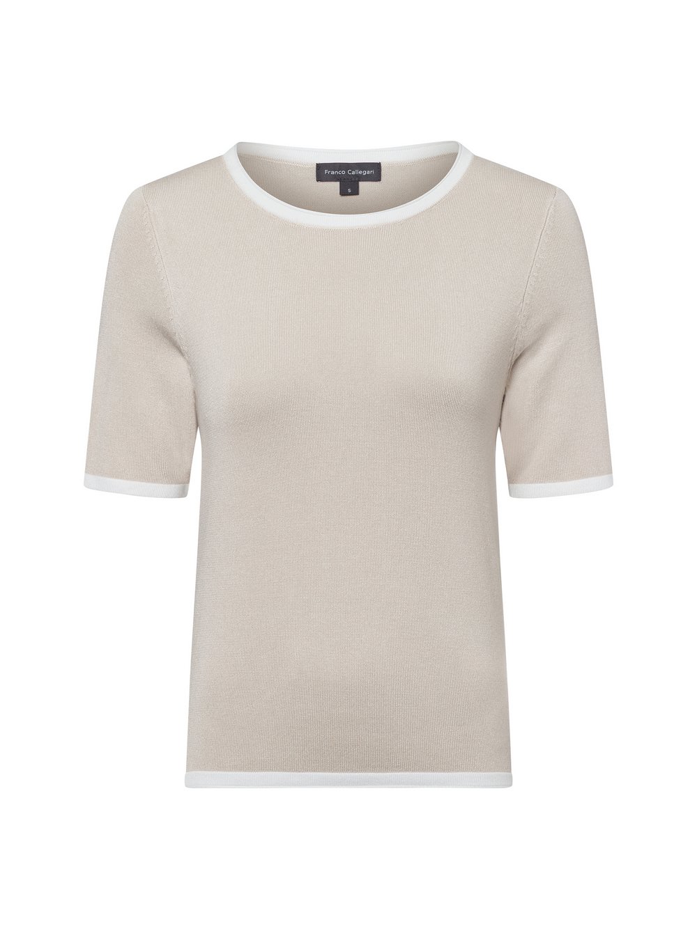 Franco Callegari Pullover Damen Viskose beige, S