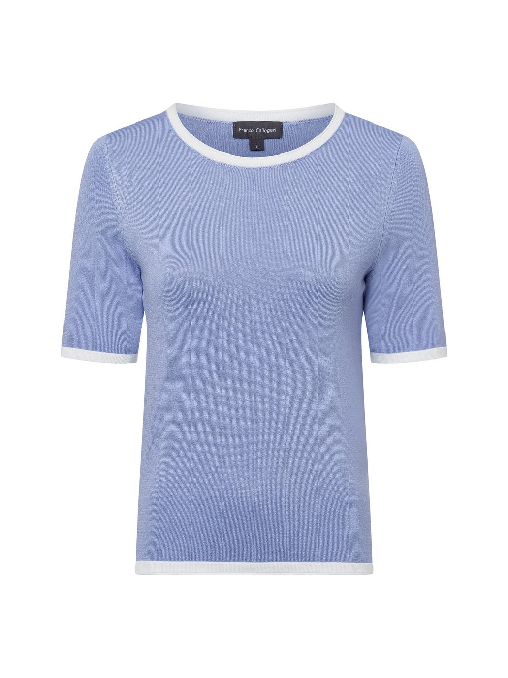 Franco Callegari Pullover Damen Viskose blau, L