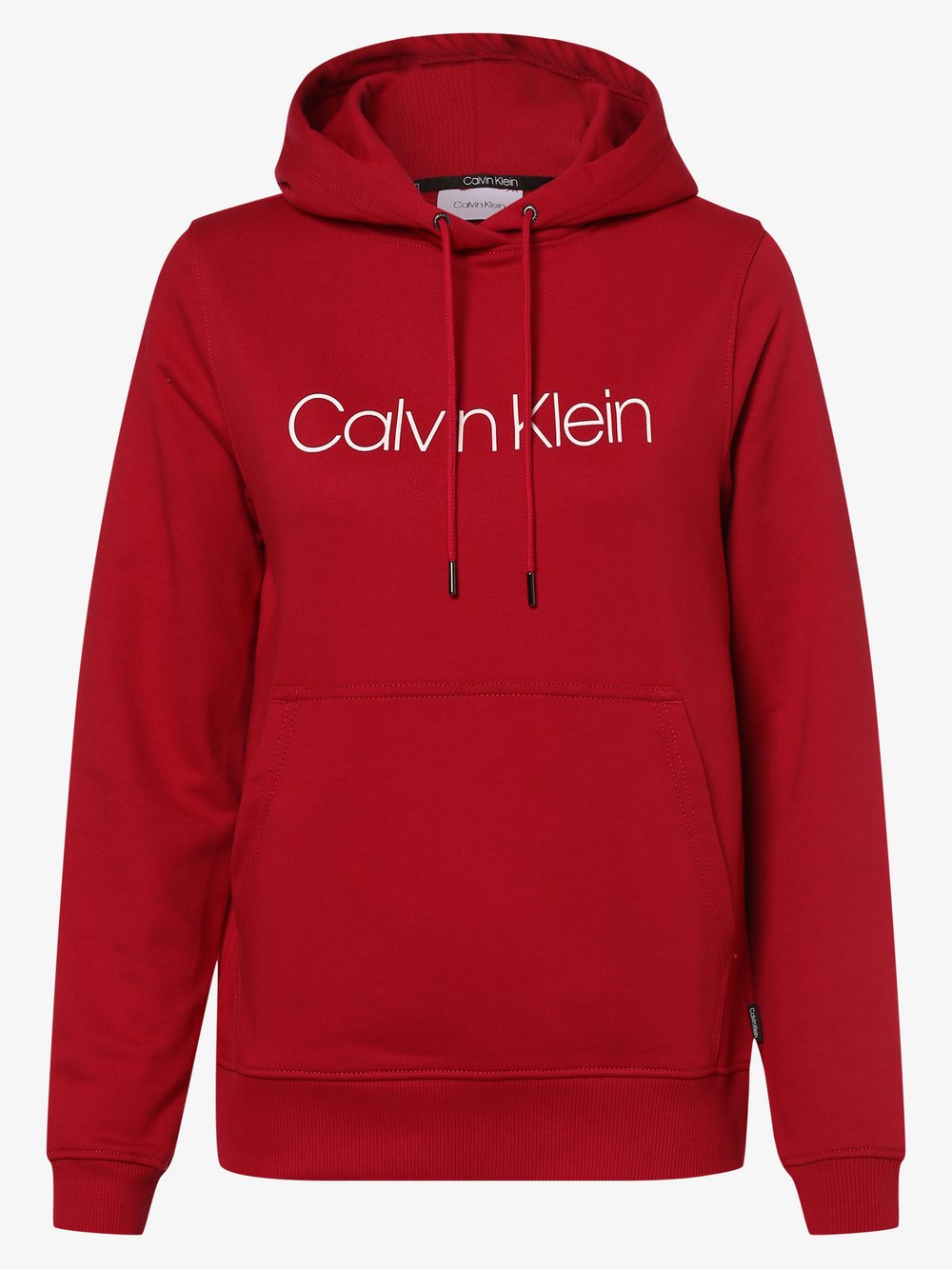 Calvin Klein - Damska bluza z kapturem, wyrazisty róż