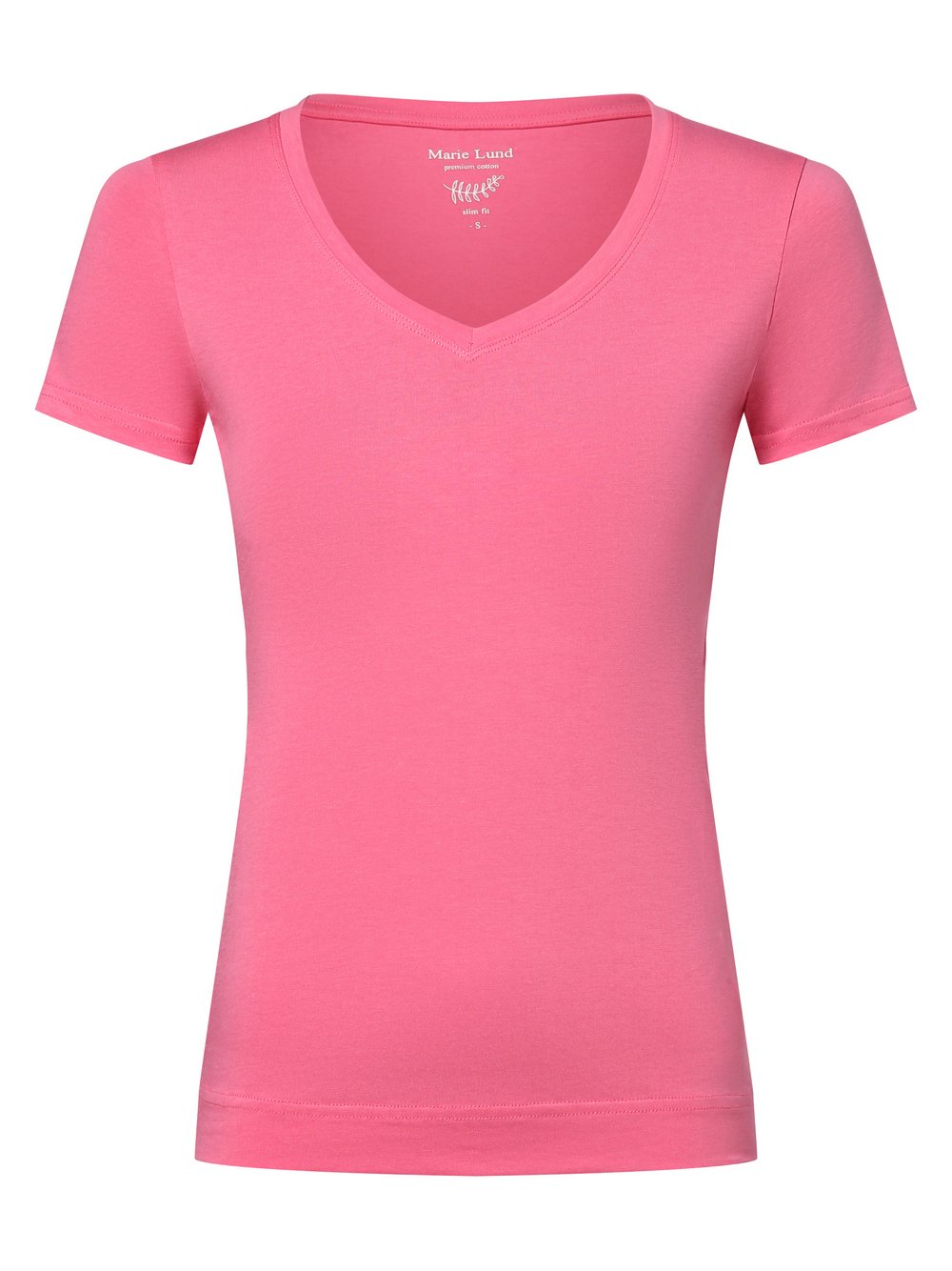 Marie Lund T-Shirt Damen Baumwolle pink, XS