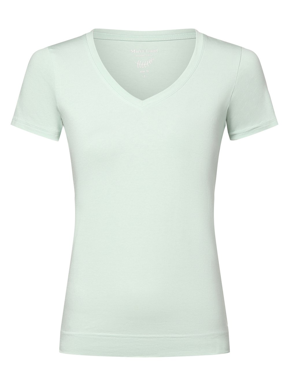 Marie Lund T-Shirt Damen Baumwolle grün, XS