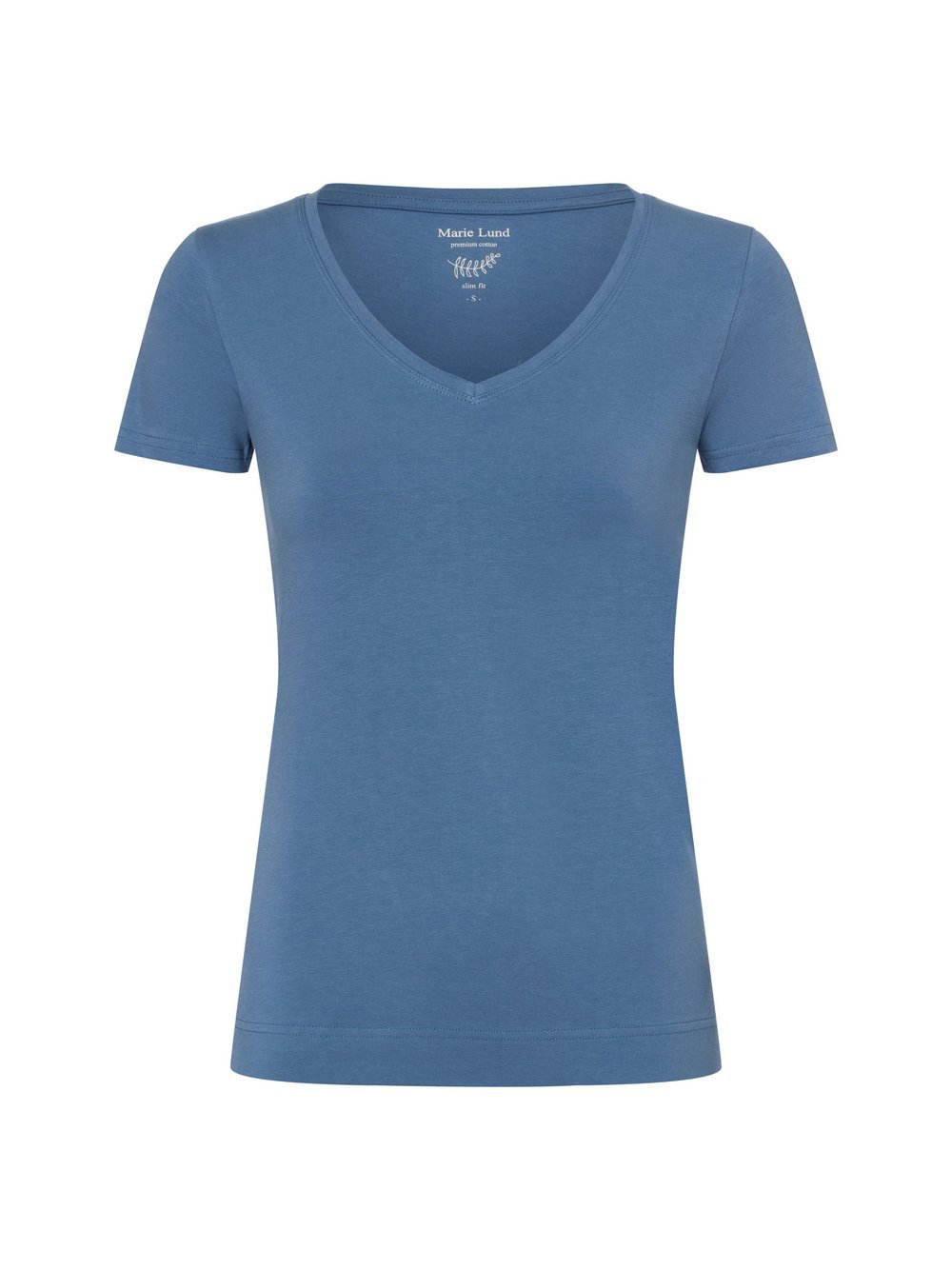 Marie Lund T-Shirt Damen Baumwolle blau, M