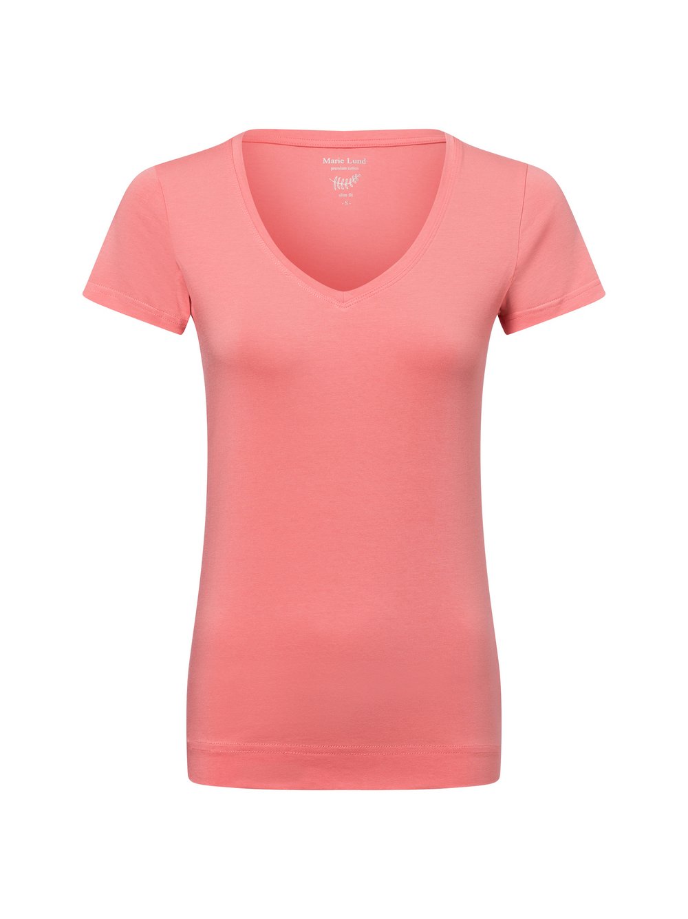 Marie Lund T-Shirt Damen Baumwolle orange, XS