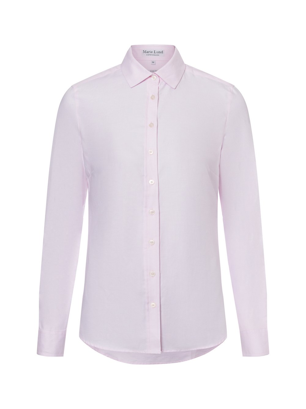 Marie Lund Bluse Damen Baumwolle rosa gemustert, 46