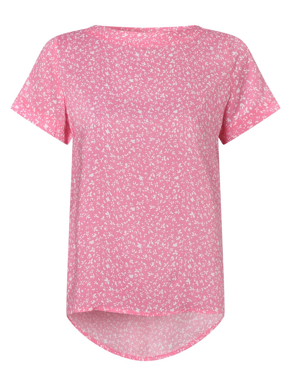 Marie Lund Blusenshirt Damen Viskose pink gemustert, 40