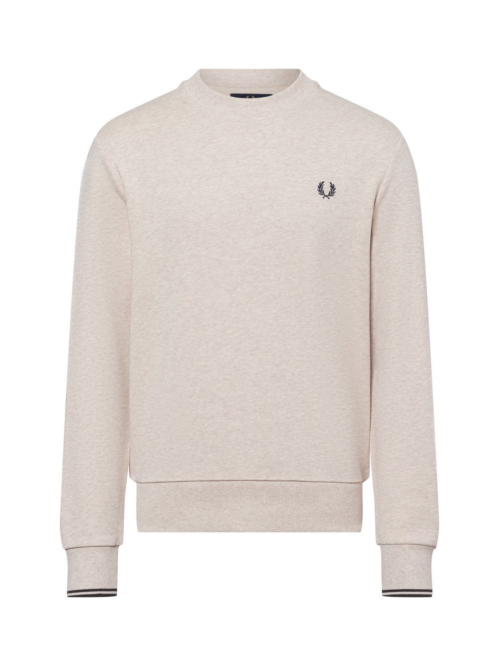 Fred Perry Sweatshirt Herren beige meliert, XXL