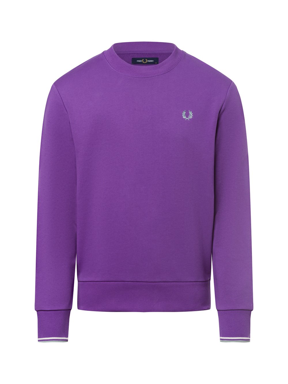 Fred Perry Sweatshirt Herren weiß, M