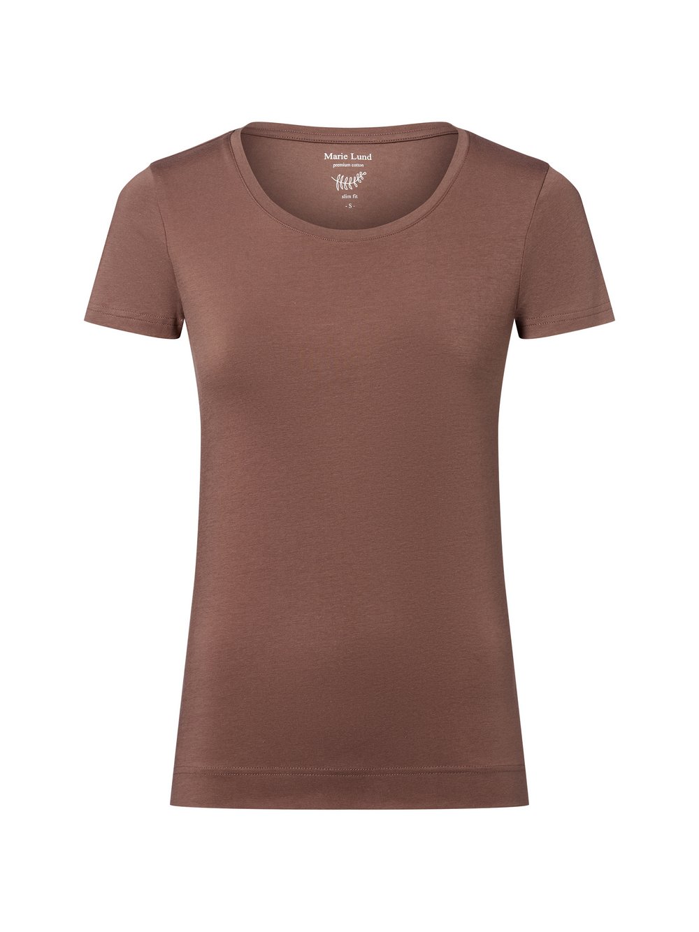 Marie Lund T-Shirt Damen Jersey braun, XL