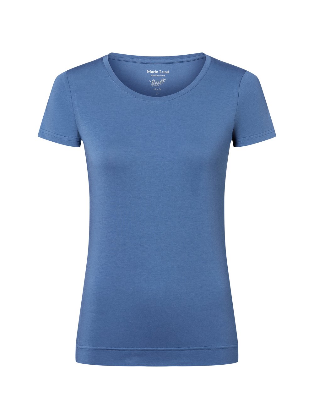 Marie Lund T-Shirt Damen Jersey blau, XS