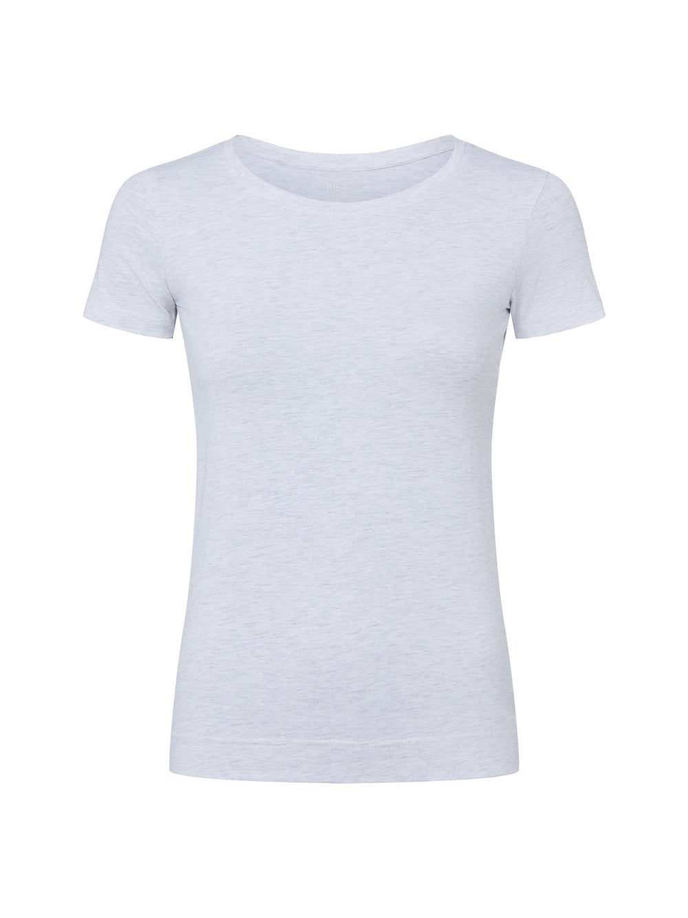 Marie Lund T-Shirt Damen Jersey grau meliert, L