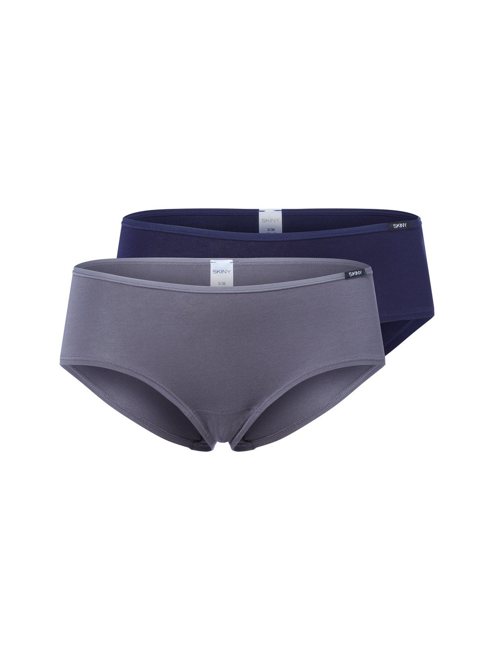 SKINY Panties im 2er-Pack Damen Baumwolle mehrfarbig, 42