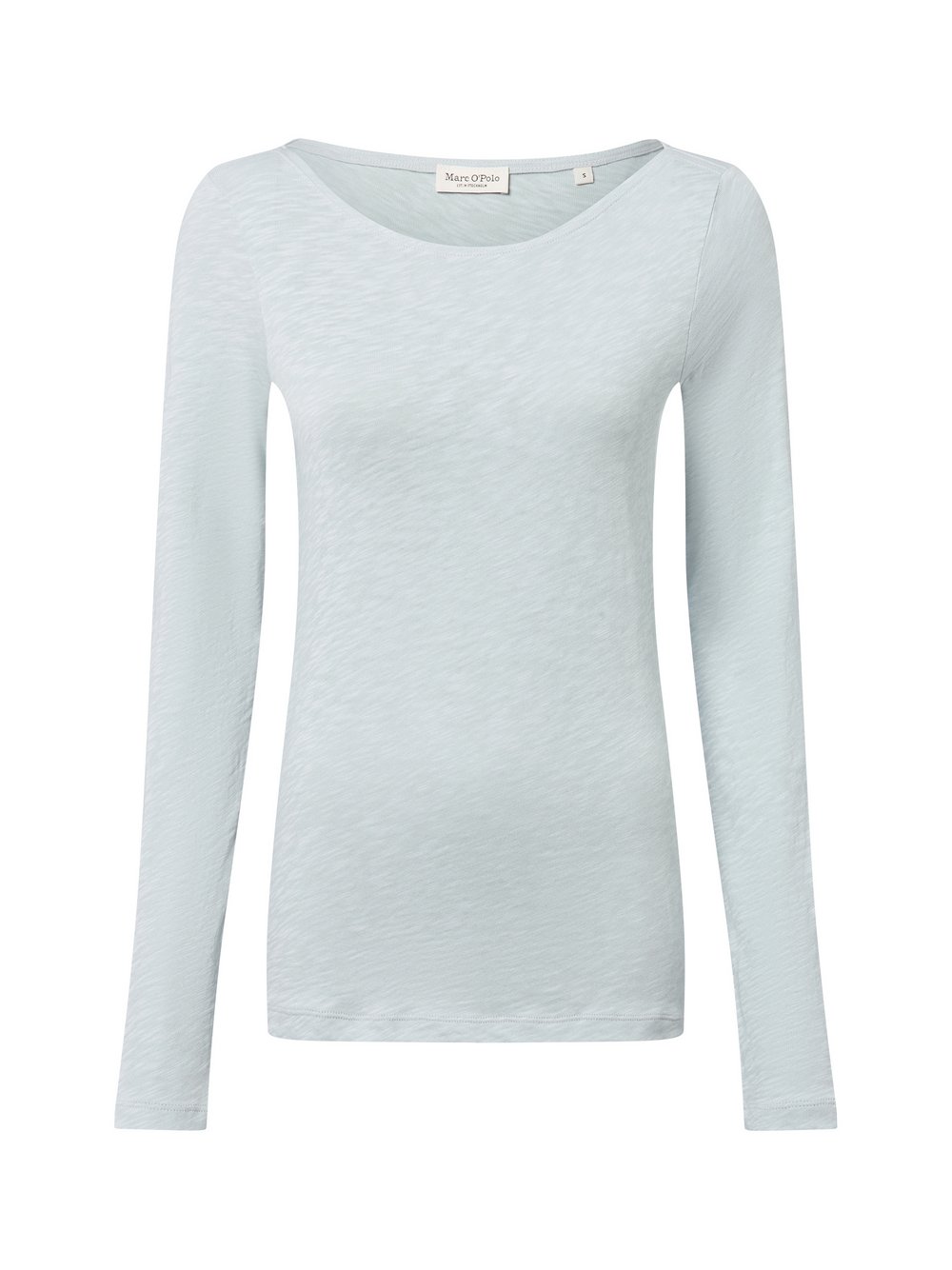 Marc O'Polo Langarmshirt Damen Baumwolle blau, M