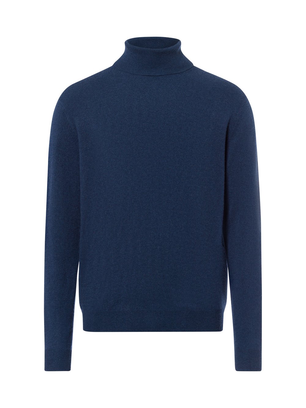 Andrew James Pullover mit Cashmere-Anteil Herren Wolle blau, XXXL