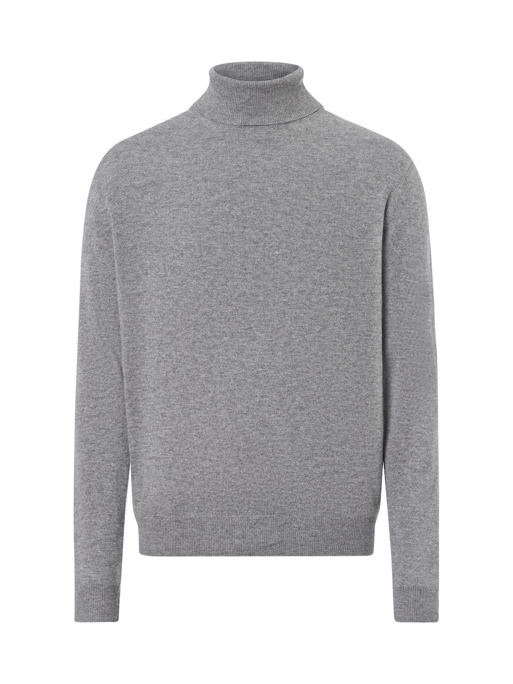 Andrew James Pullover mit Cashmere-Anteil Herren Wolle grau, L