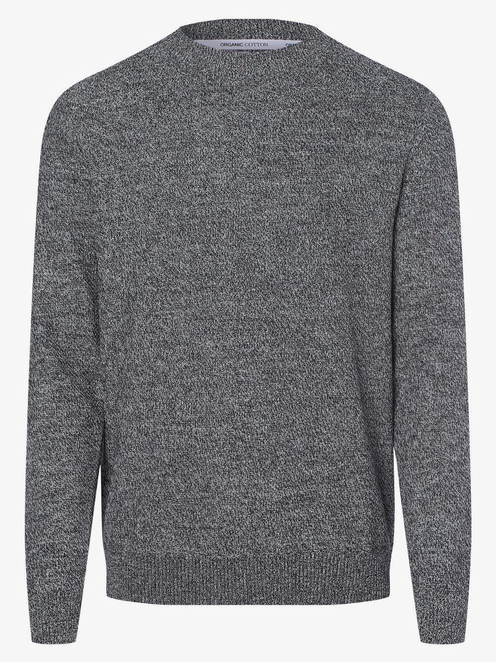 Selected - Sweter męski – SLHEklon, czarny|biały