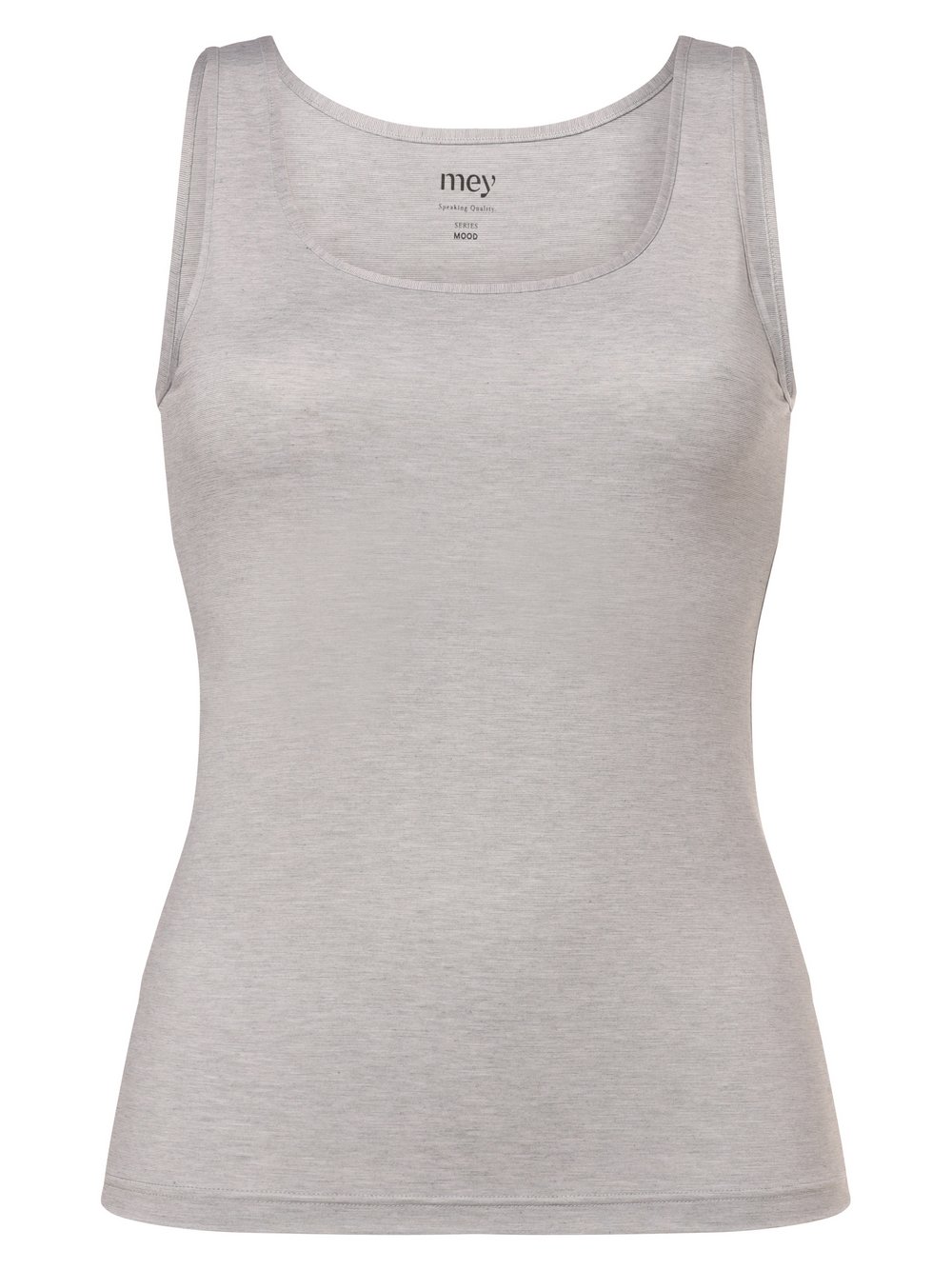 Mey Top Damen Modal grau meliert, 40