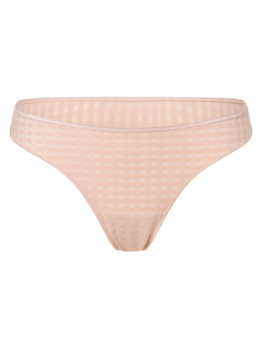 Marie Jo String Damen Mikrofaser rosa kariert, 40