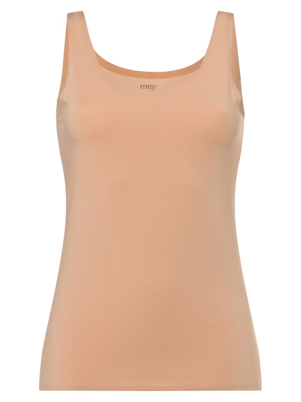 Mey Tank Top Damen Baumwolle beige, 1