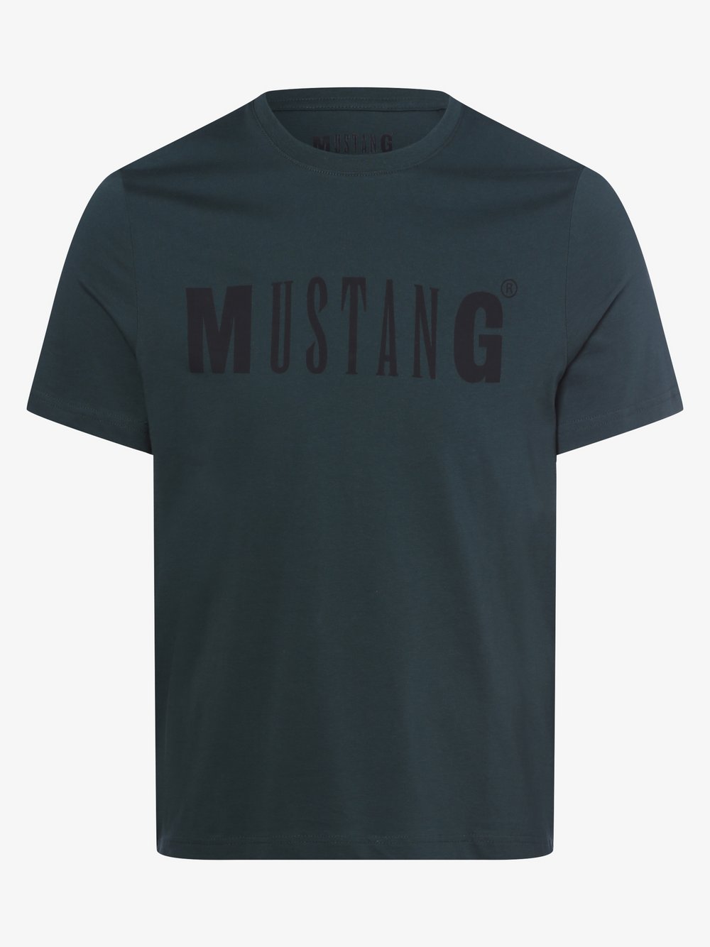 Mustang - T-shirt męski – Alex C, zielony