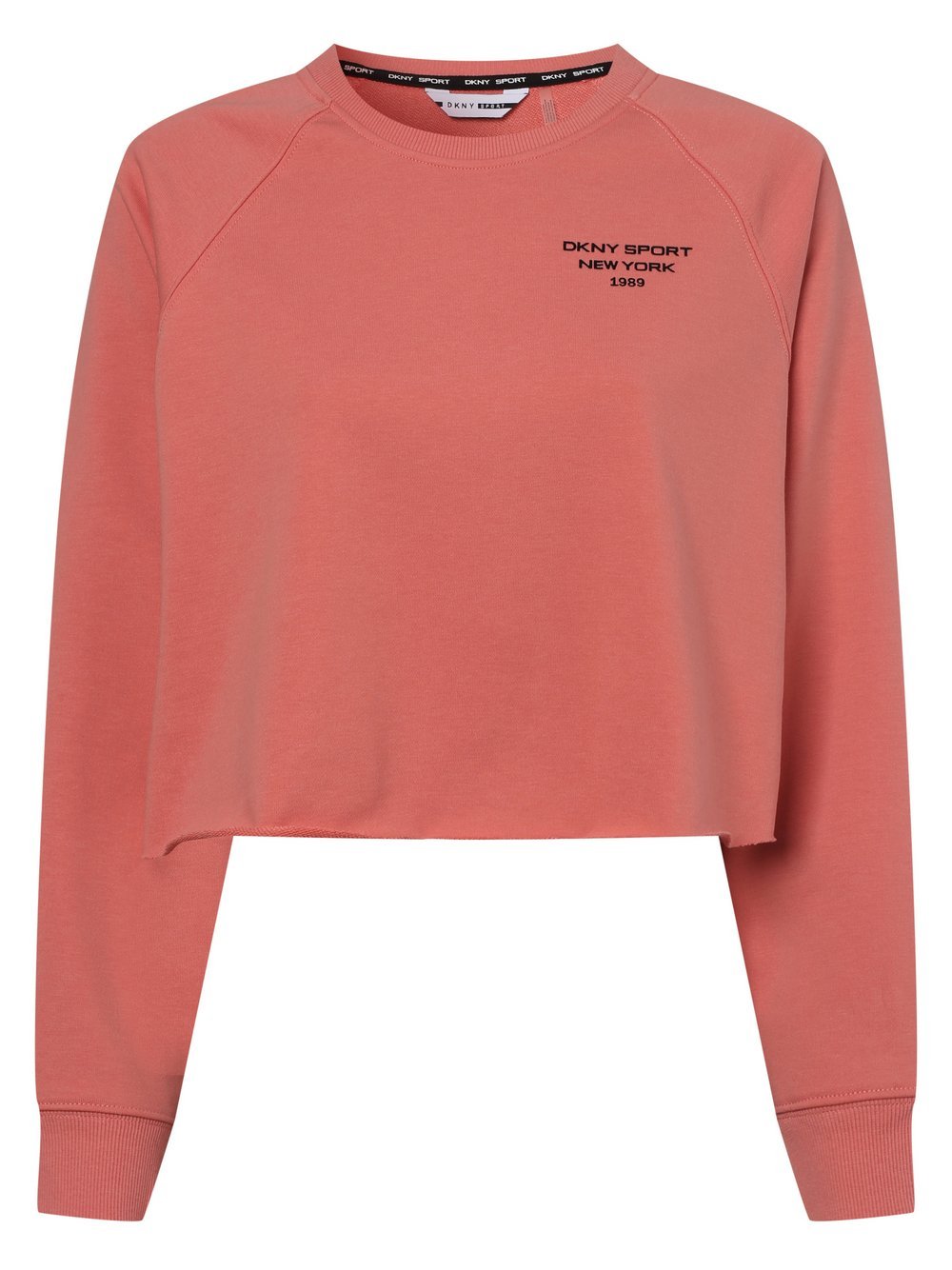 DKNY - Damska bluza nierozpinana, pomarańczowy|różowy|czerwony