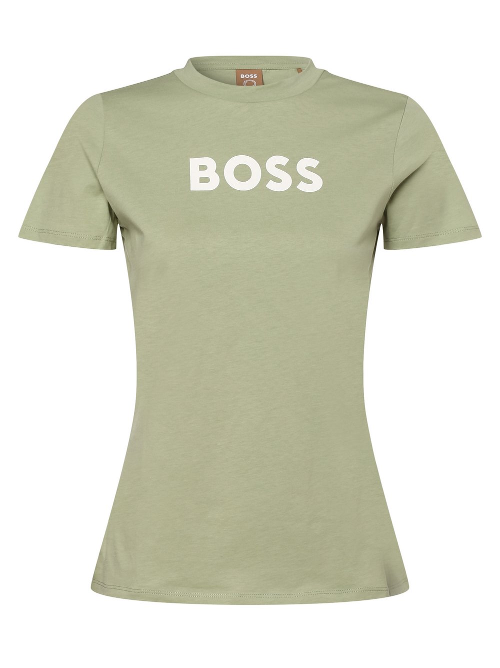 BOSS - T-shirt damski – C_Elogo_5, zielony