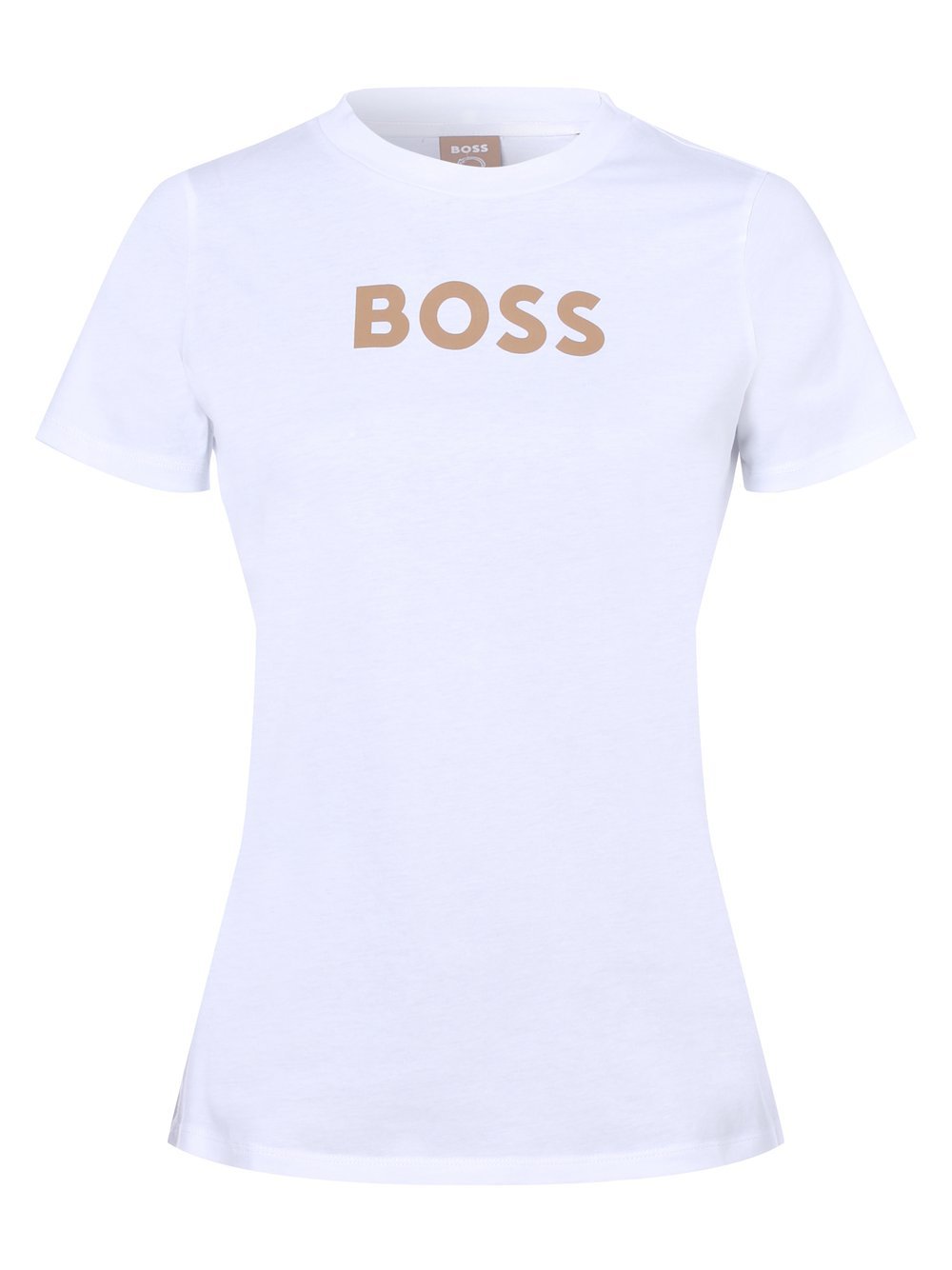 BOSS - T-shirt damski – C_Elogo_5, biały