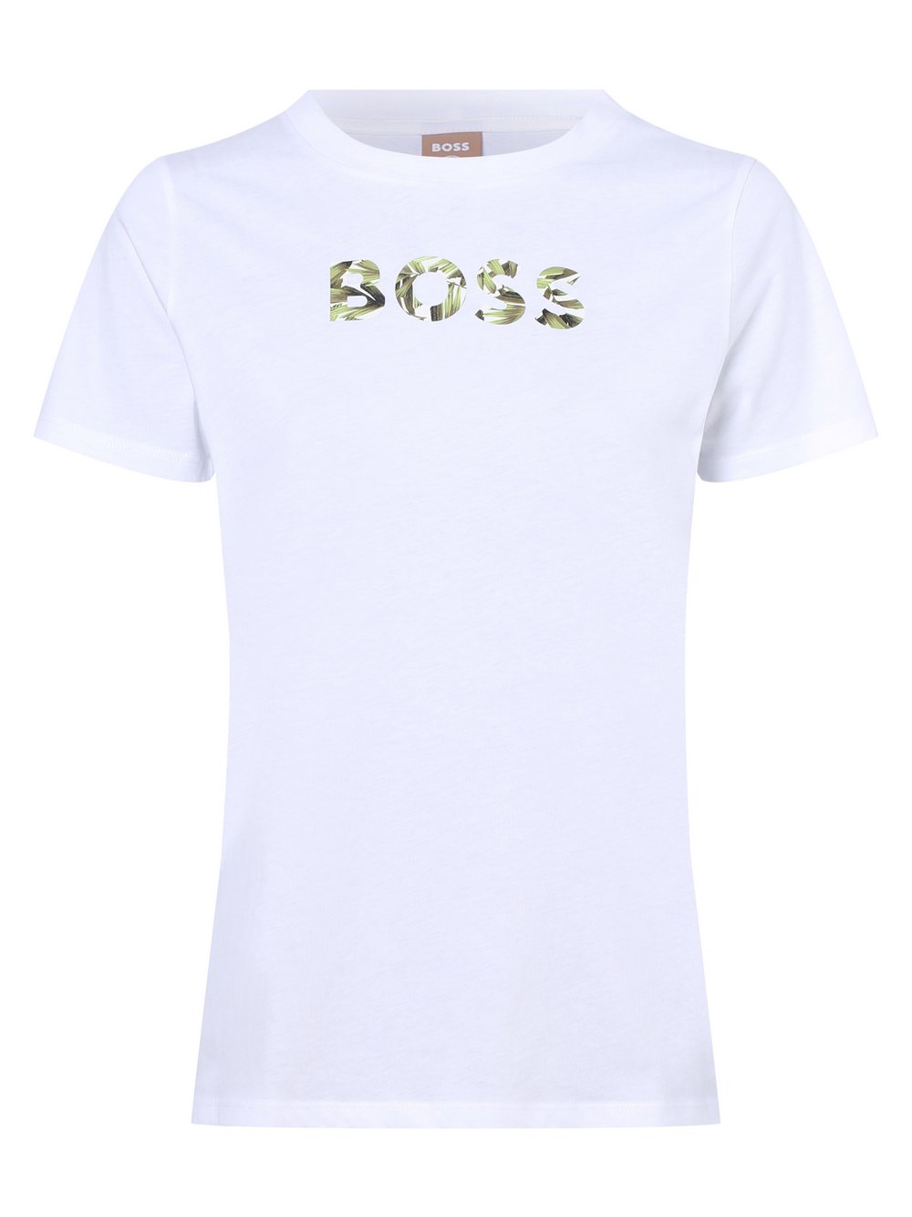 BOSS - T-shirt damski – C_Elogo_6, biały