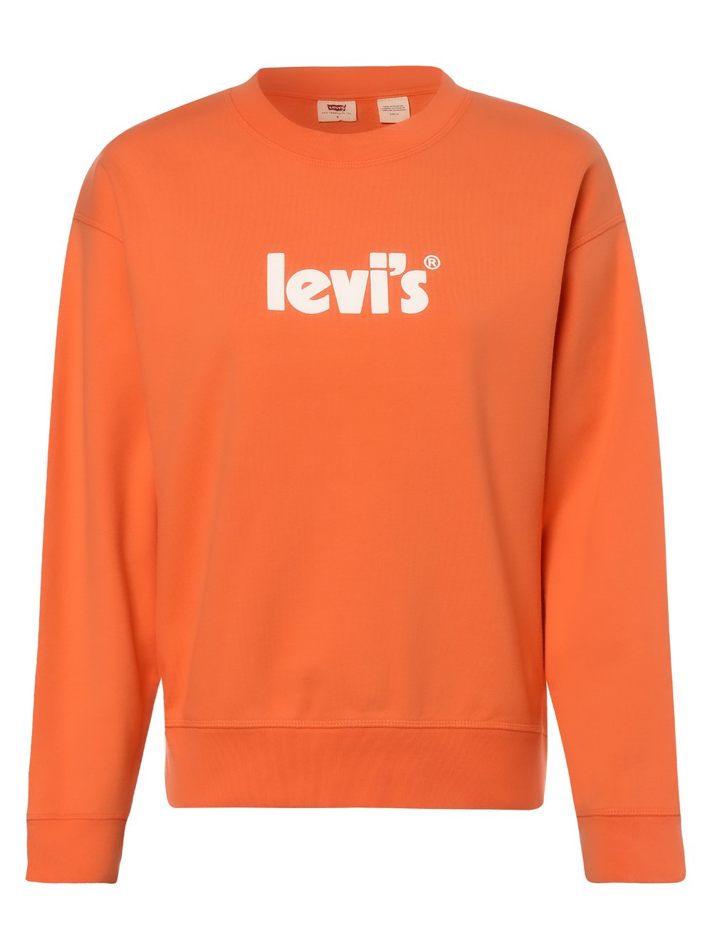 Levi's - Damska bluza nierozpinana, pomarańczowy