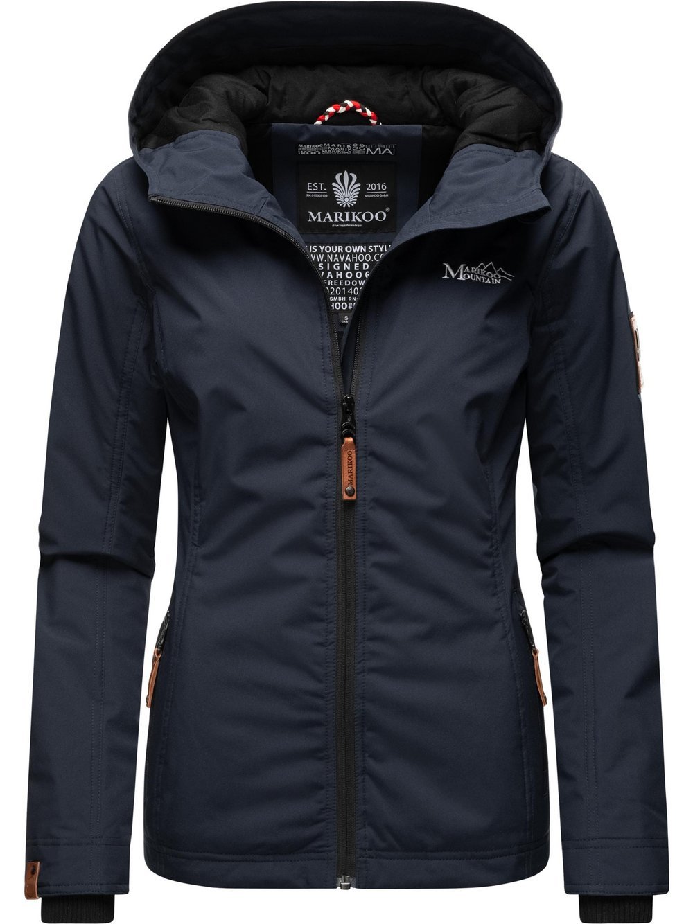 Marikoo Übergangsjacke Damen blau, 52