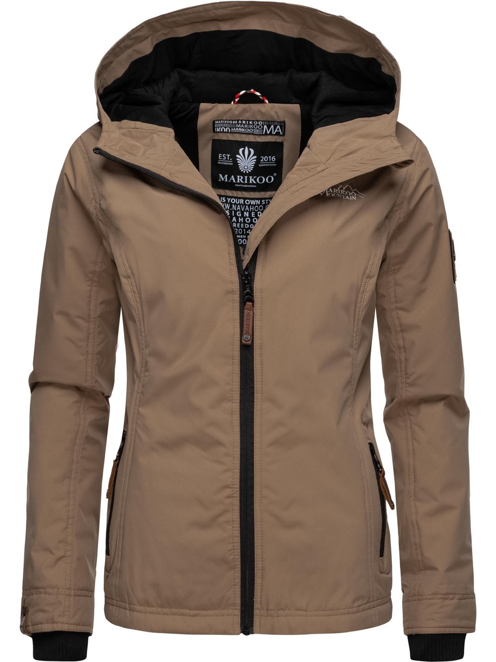Marikoo Übergangsjacke Damen braun, XS