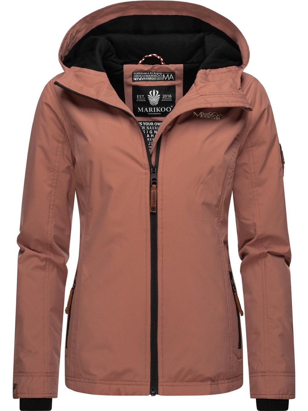 Thumbnail - Marikoo Übergangsjacke Damen braun, XS