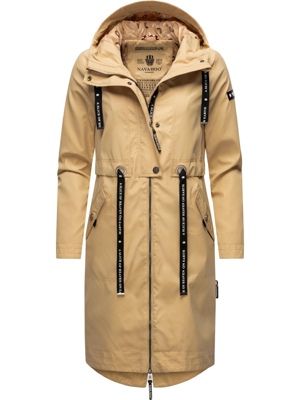 Navahoo Übergangsjacke Damen beige, XXL