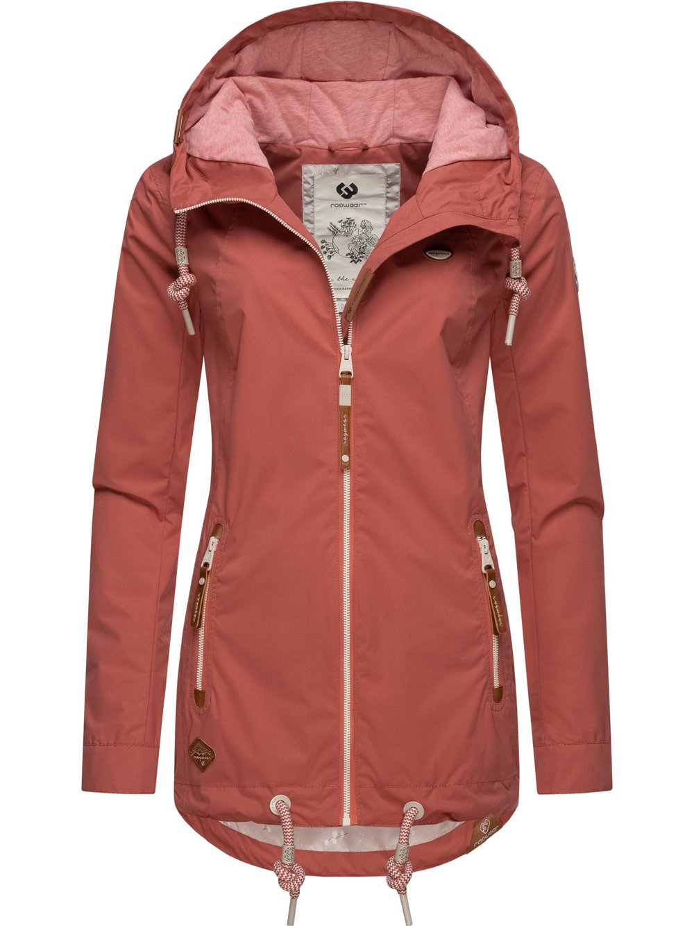 Ragwear Übergangsjacke Damen rosa, S