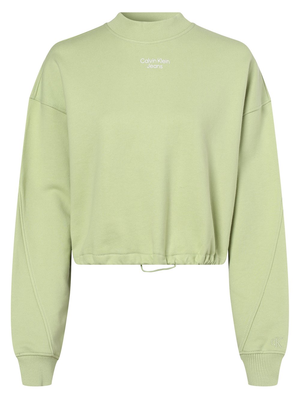 Calvin Klein Jeans - Damska bluza nierozpinana, zielony