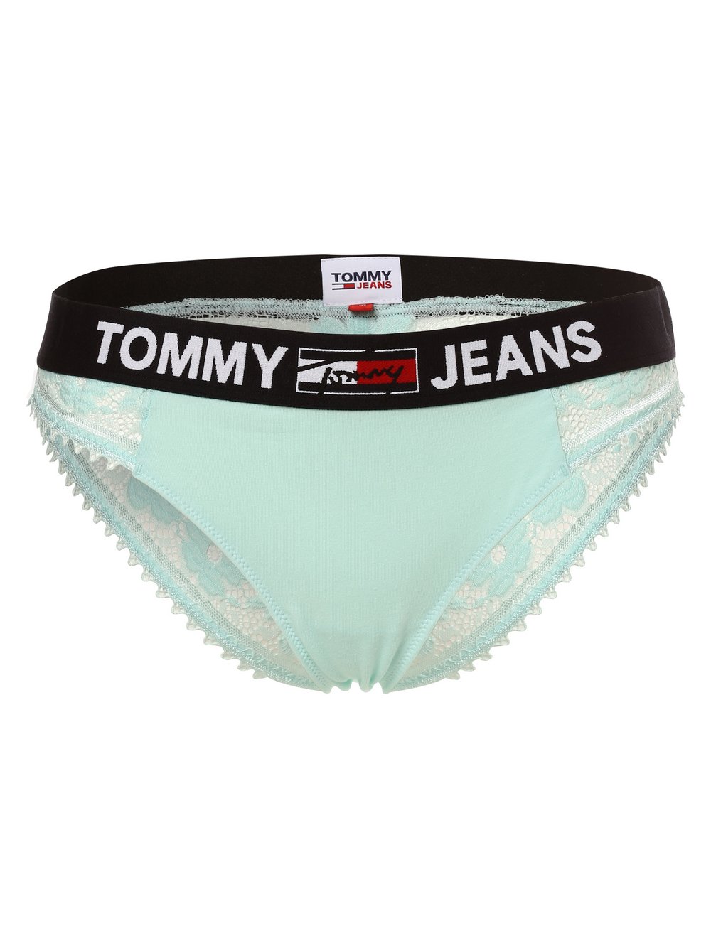 Tommy Hilfiger - Slipy damskie, niebieski|zielony