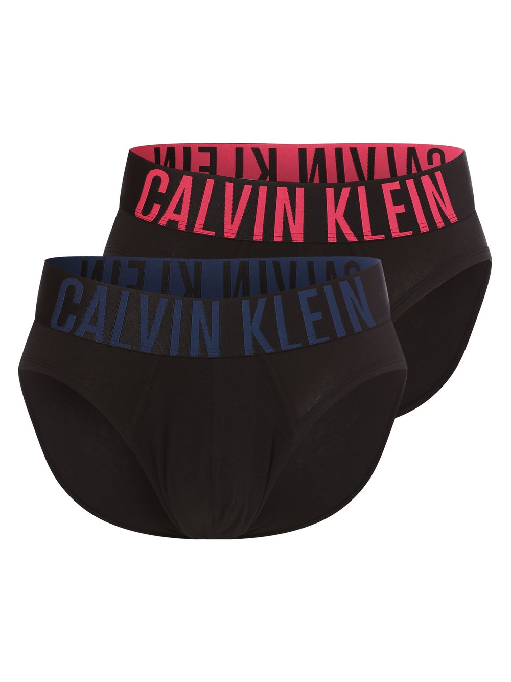 Calvin Klein - Slipy męskie pakowane po 2 szt., czarny