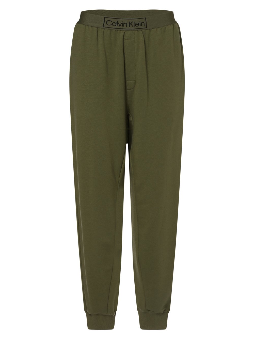 Calvin Klein - Damskie spodnie dresowe, zielony