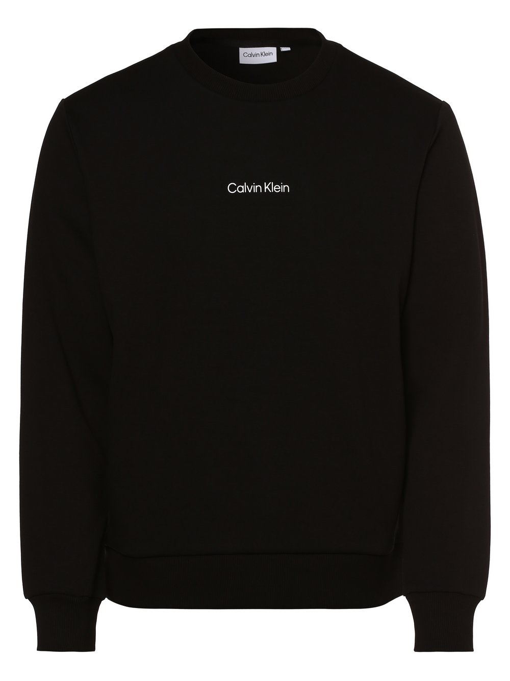 Calvin Klein - Męska bluza nierozpinana, czarny